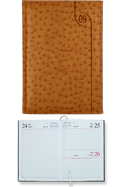Ежедневник датированный Struzzo  5450 (650) 145x205 мм светло-коричневый