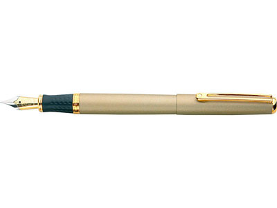 Ручка перьевая Inoxcrom модель Wall Street Elegance золотистый