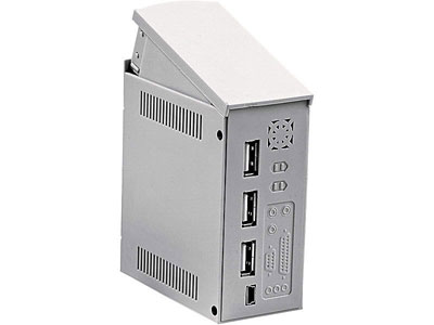 USB Hub на 4 порта с часами в виде компьютерного блока