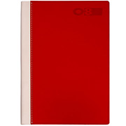Ежедневник датированный Rio 5450 (650) 145x205 мм белый/красный