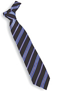 CRAVATTE жаккардовый шелковый галстук в полоску, светло-синий