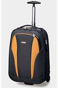 FOLLOW ME сумка-тележка, высота 46 см., серо-оранжевая