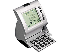 Калькулятор с «мировым временем», датой, календарем, будильником