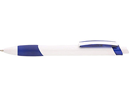 Ручка шариковая Соната белая/синяя