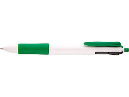 Ручка шариковая Альтернатива 4 в 1 белая/зеленая