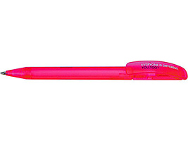 Ручка шариковая полупрозрачная Prodir модель DS3 TFF розовая
