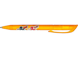 Ручка шариковая полупрозрачная Prodir модель DS6 TFF желтая