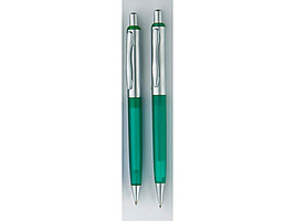 Набор Дуэт зеленый: ручка шариковая и автокарандаш