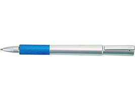 Ручка роллер Берлин с синей вставкой в футляре