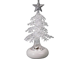 Светильник «Кристмас» в виде рождественской елки. При подключении к USB елка плавно меняет цвета