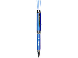 Ручка-фонарик шариковая Маяк синяя