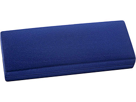 Бархатный футляр для одной ручки или набора синий