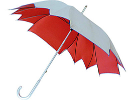Зонт-трость фигурный двусторонний механический