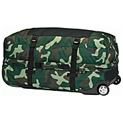 Большая дорожная сумка на колесах Camouflage