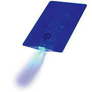 Фонарь в форме карты с LED-лампочкой, пластмасса