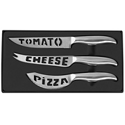 Набор ножей ''Tomato, Cheese, Pizza'', 3 предмета