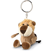 Брелок для ключей в виде мягкой игрушки - льва