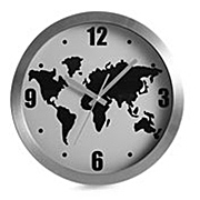 Настенные часы Globe со съёмным циферблатом